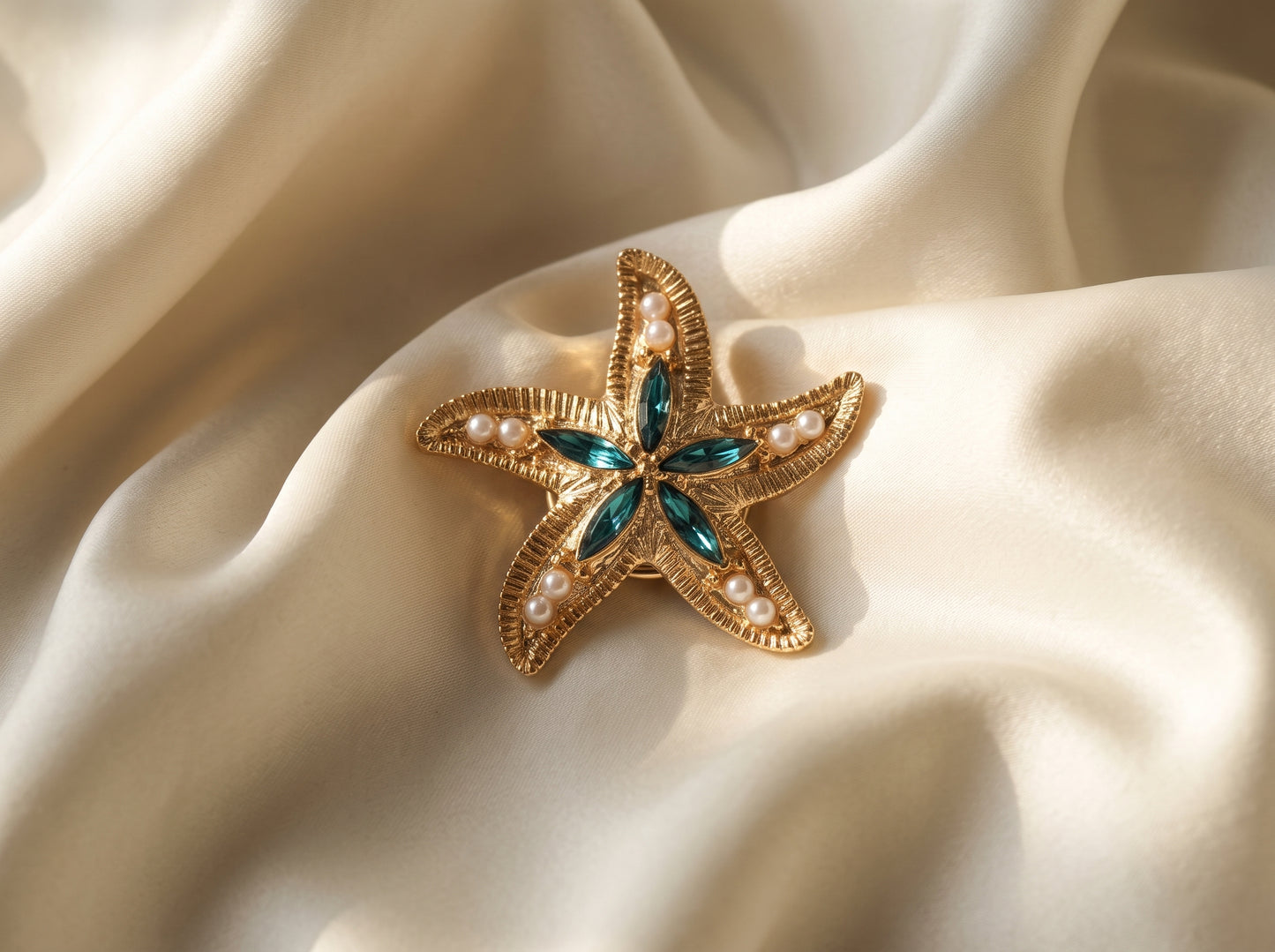 Star Fish Button