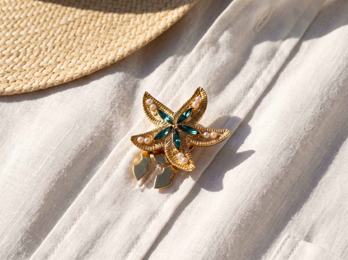 Star Fish Button